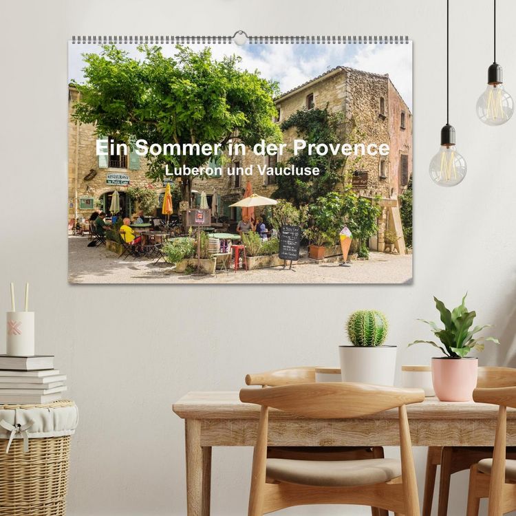 Produktbild: Ein Sommer in der Provence: Luberon und Vaucluse (Wandkalender 2026 DIN A2 quer), CALVENDO Monatskalender