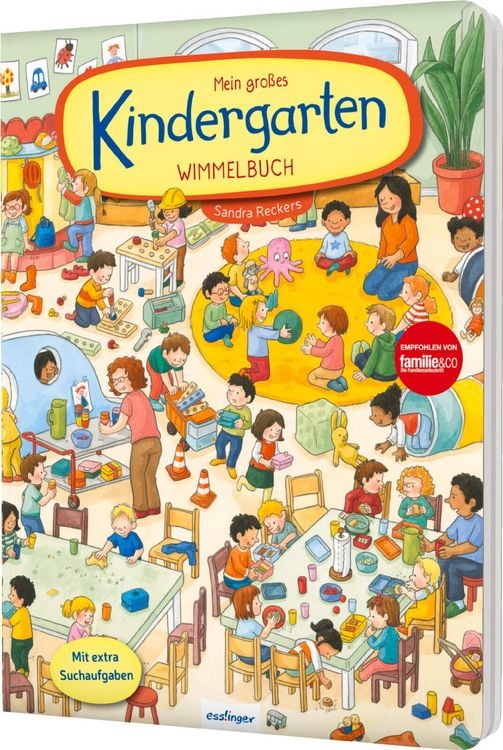 Produktbild: Mein gro&szlig;es Kindergarten-Wimmelbuch