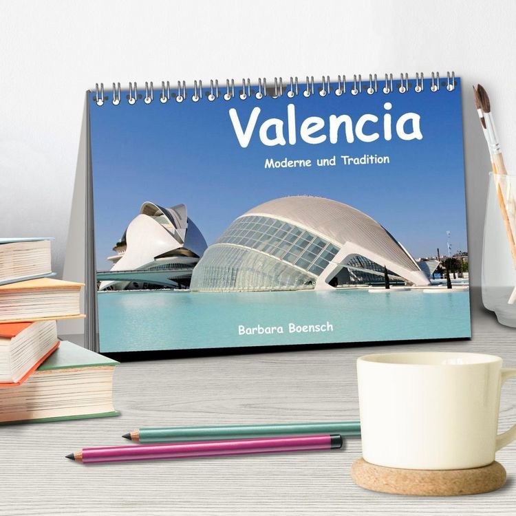 Produktbild: Valencia (Tischkalender 2027 DIN A5 quer), CALVENDO Monatskalender