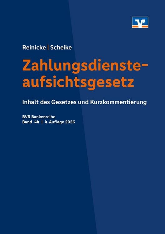 Produktbild: Zahlungsdiensteaufsichtsgesetz - ZAG