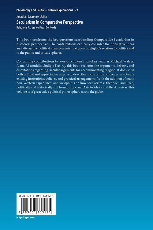 Produktbild: Secularism in Comparative Perspective