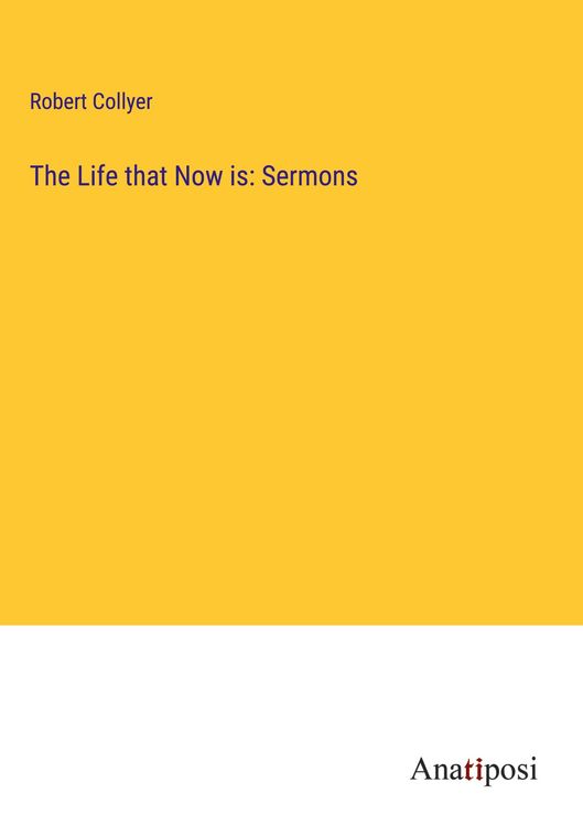 Produktbild: The Life that Now is: Sermons