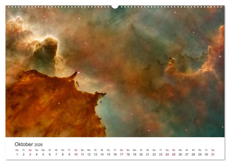 Produktbild: Satellitenbilder - Spektakul&auml;re Aufnahmen aus dem Weltall (hochwertiger Premium Wandkalender 2026 DIN A2 quer), Kunstdruck in Hochglanz