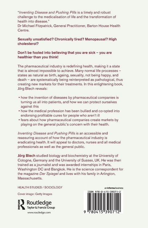 Produktbild: Inventing Disease and Pushing Pills
