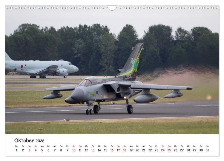 Produktbild: Milit&auml;rjets Panavia Tornado (Wandkalender 2026 DIN A3 quer), CALVENDO Monatskalender