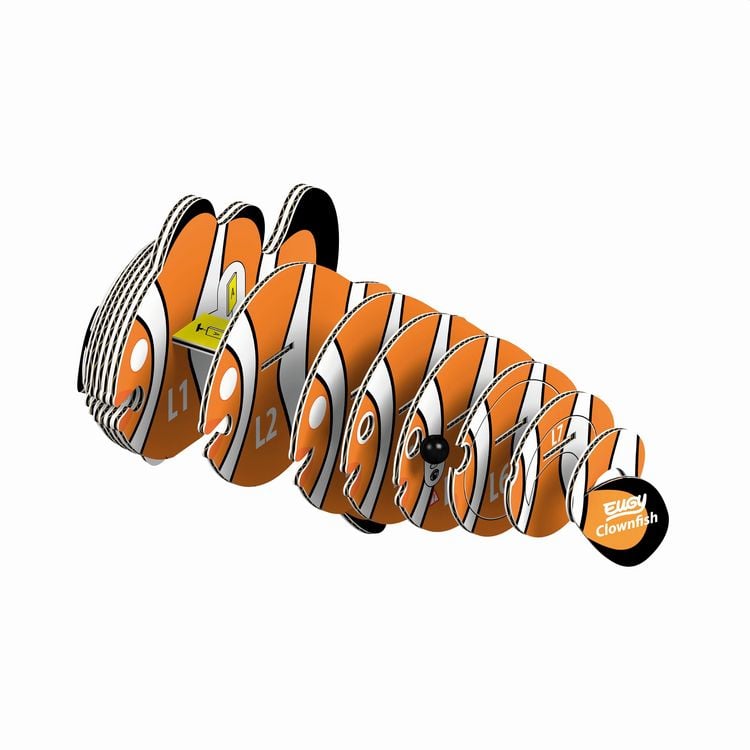 Produktbild: EUGY - 3D Bastelset Clownfisch