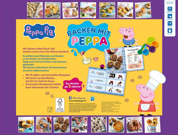 Produktbild: Backen mit Peppa. Peppa Pig I Peppa Wutz