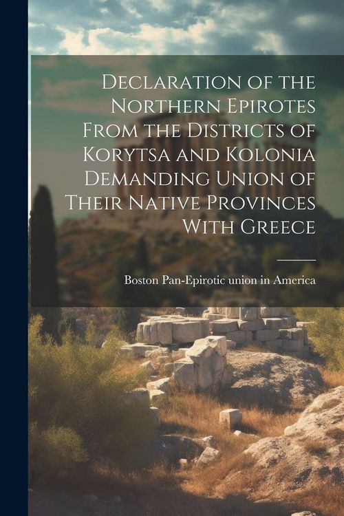 Produktbild: Declaration of the Northern Epirotes From the Districts of Korytsa and Kolonia Demanding Union of Their Native Provinces With Greece