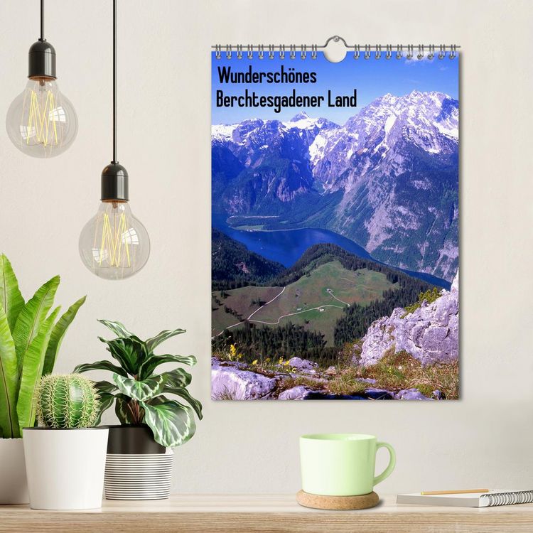 Produktbild: Wundersch&ouml;nes Berchtesgadener Land (Wandkalender 2026 DIN A4 hoch), CALVENDO Monatskalender