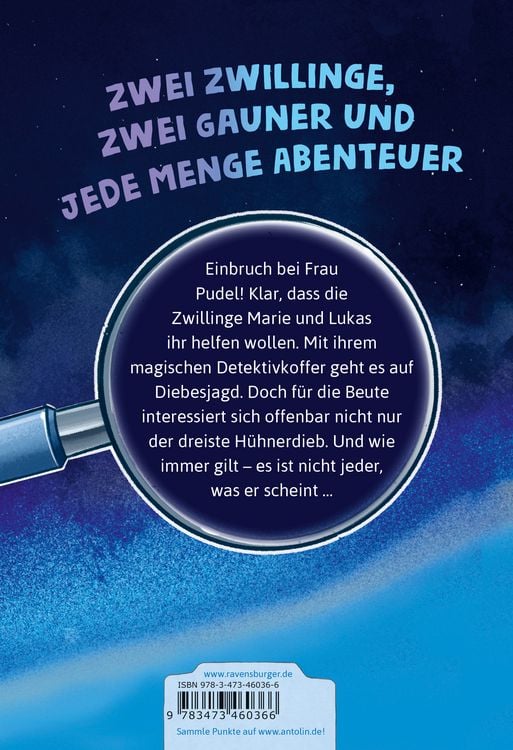 Produktbild: Die Jagd nach dem magischen Detektivkoffer, Band 3 - H&uuml;hnerdieb gesucht!