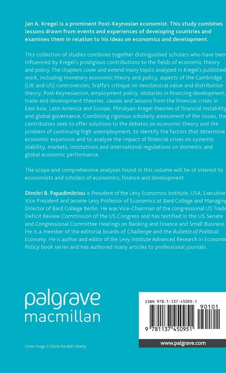 Produktbild: Contributions to Economic Theory, Policy, Development and Finance