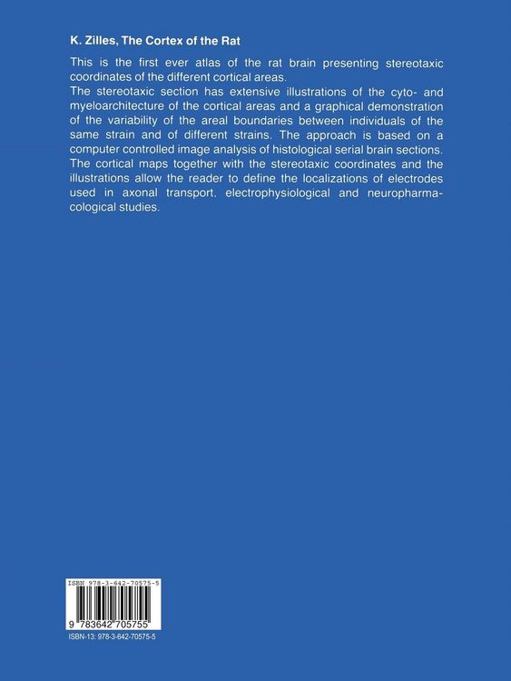 Produktbild: The Cortex of the Rat