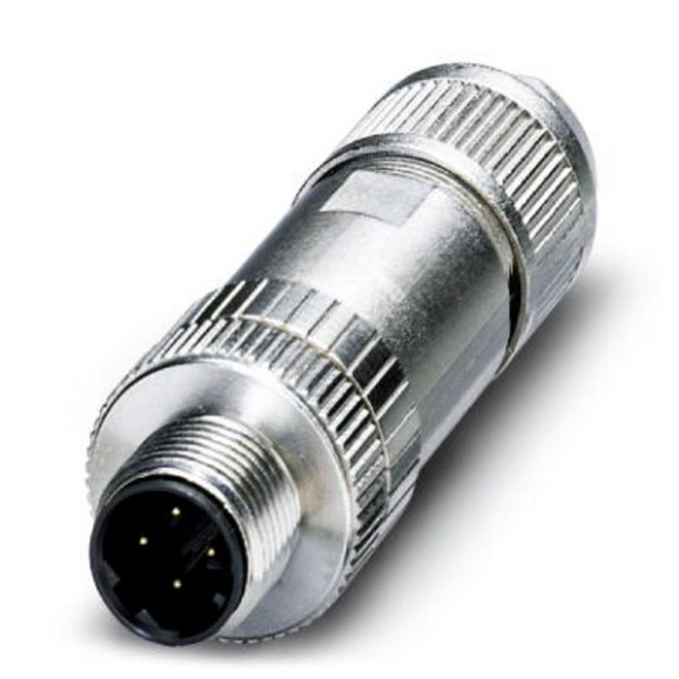 Produktbild: Phoenix Contact 1543223 Sensor-/Aktor-Datensteckverbinder M12 Stecker, gerade Polzahl Sensoren: 4 1 St.