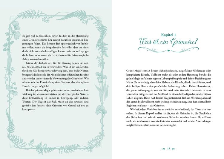 Anleitung für dein Buch der grünen Magie
