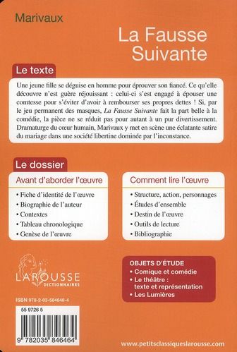Produktbild: La fausse suivante