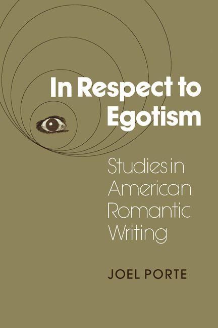 Produktbild: In Respect to Egotism