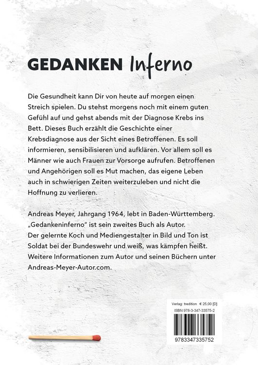 Produktbild: „Gedankeninferno“