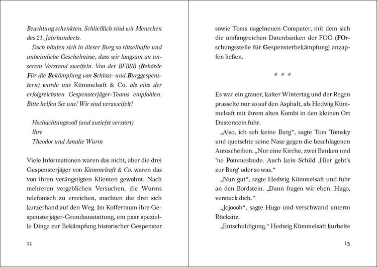 Produktbild: Gespensterj&auml;ger in der Gruselburg (Band 3) - Mit 8 neu illustrierten Farbseiten