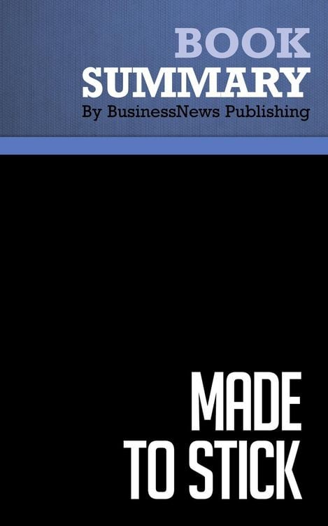 Produktbild: Summary: Made to Stick - Chip and Dan Heath