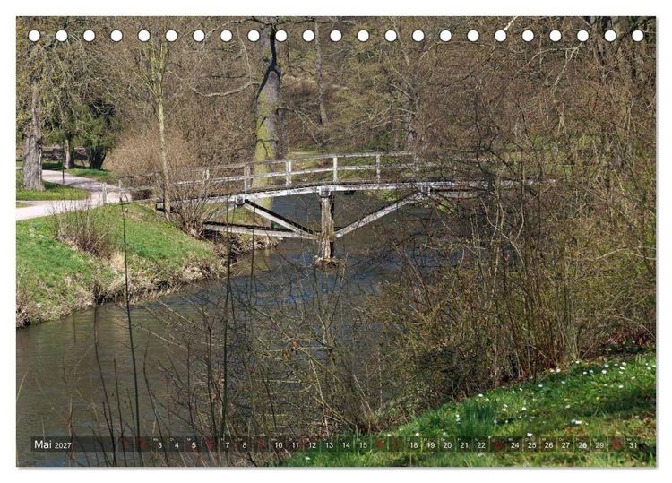 Produktbild: Kleine Perle Weimar-Tiefurt (Tischkalender 2027 DIN A5 quer), CALVENDO Monatskalender