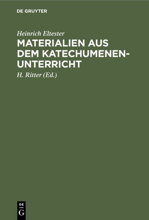 Produktbild: Materialien aus dem Katechumenen-Unterricht