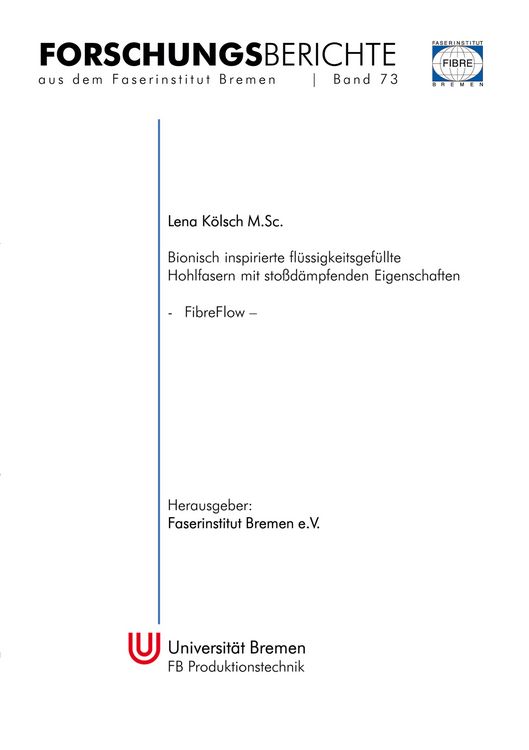 Produktbild: Bionisch inspirierte fl&uuml;ssigkeitsgef&uuml;llte Hohlfasern mit sto&szlig;d&auml;mpfenden Eigenschaften (FibreFlow)