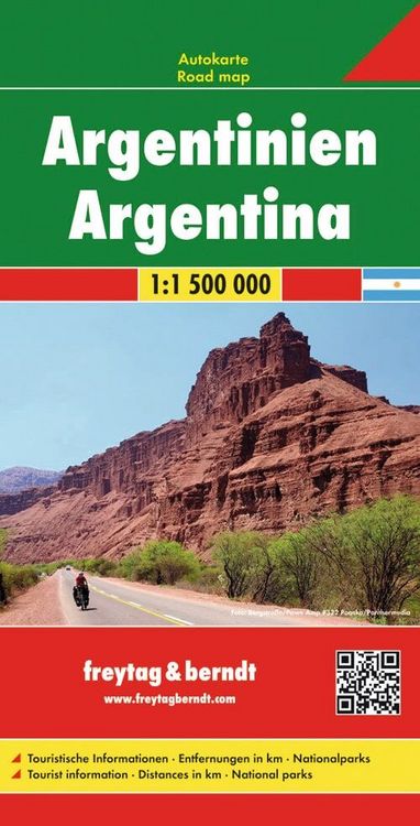 Produktbild: freytag & berndt Stra&szlig;enkarte Argentinien 1:1,5 Mio.