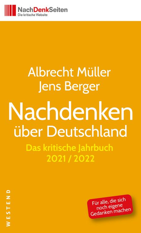 Produktbild: Nachdenken &uuml;ber Deutschland