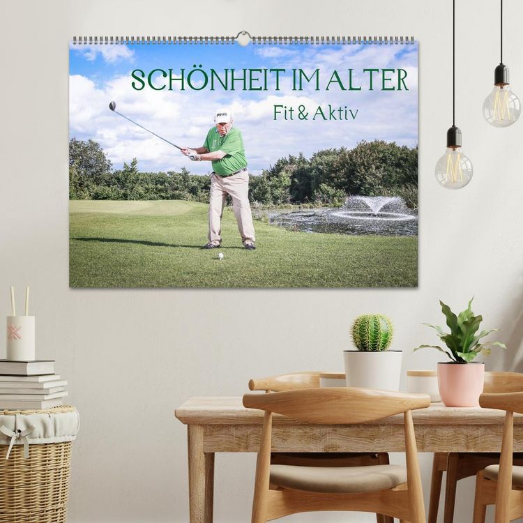 Produktbild: "Sch&ouml;nheit im Alter" - Fit und Aktiv (Wandkalender 2026 DIN A2 quer), CALVENDO Monatskalender