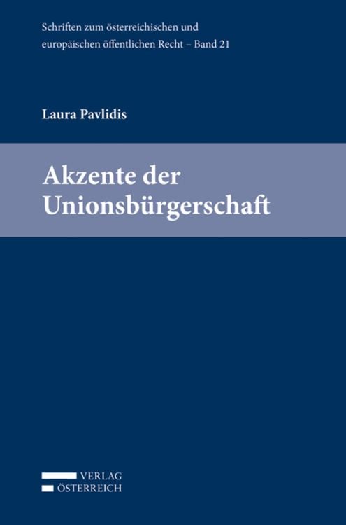 Produktbild: Akzente der Unionsb&uuml;rgerschaft