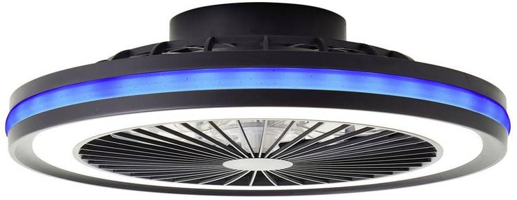 Produktbild: Brilliant G99280/06 Palmero LED-Deckenleuchte mit Ventilator LED-Modul 40W Schwarz