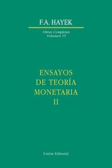 Produktbild: Ensayos de teor&iacute;a monetaria II
