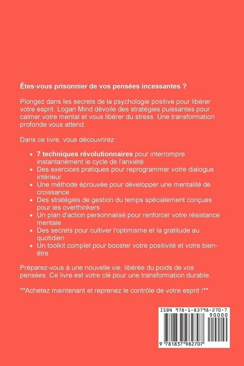 Produktbild: Comment Arr&ecirc;ter de Trop Penser Imm&eacute;diatement