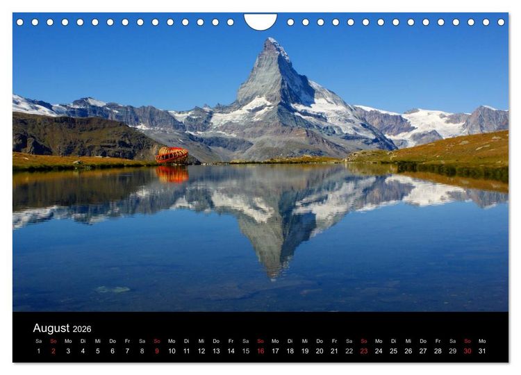 Produktbild: Faszination Matterhorn (Wandkalender 2026 DIN A4 quer), CALVENDO Monatskalender
