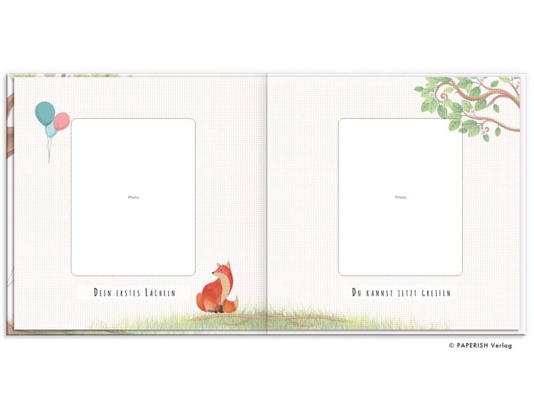 Produktbild: Babyalbum - UNSER ERSTES GEMEINSAMES JAHR (ros&eacute;)