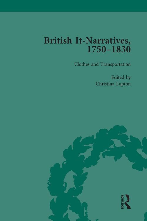 Produktbild: British It-Narratives, 1750-1830, Volume 3