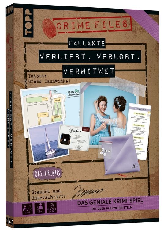 Produktbild: Crime Files &ndash; Fallakte: Verliebt, verlobt, verwitwet