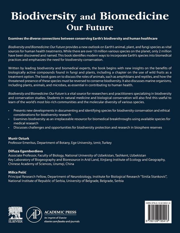 Produktbild: Biodiversity and Biomedicine