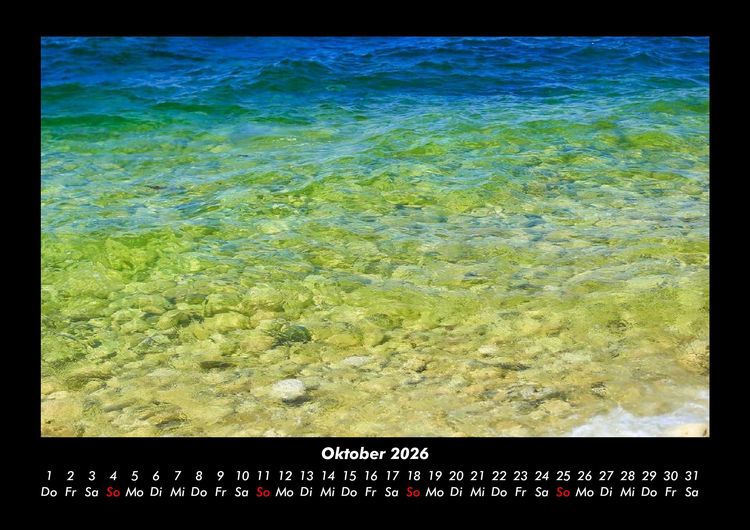 Produktbild: Sehnsucht nach Meer 2026 Fotokalender DIN A3