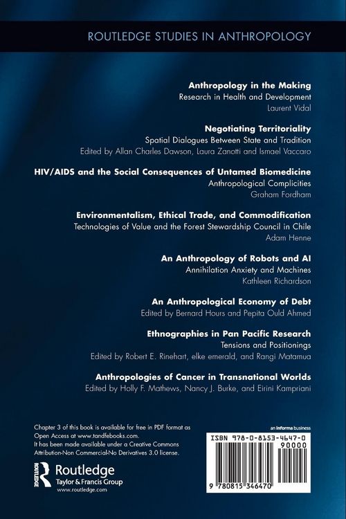 Produktbild: Anthropologies of Cancer in Transnational Worlds