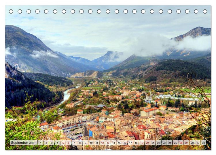 Produktbild: Provence - Magie des Lichtes (Tischkalender 2026 DIN A5 quer), CALVENDO Monatskalender