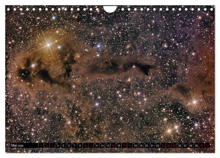 Produktbild: Nachthimmel (Wandkalender 2026 DIN A4 quer), CALVENDO Monatskalender