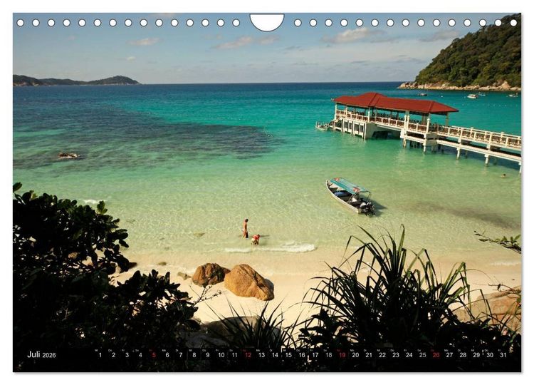Produktbild: Trauminseln (Wandkalender 2026 DIN A4 quer), CALVENDO Monatskalender