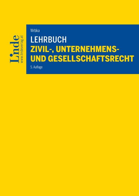 Produktbild: Lehrbuch Zivil-, Unternehmens- und Gesellschaftsrecht