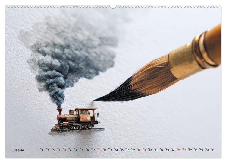 Produktbild: Die leise Magie der Kalligrafie (Wandkalender 2026 DIN A2 quer), CALVENDO Monatskalender