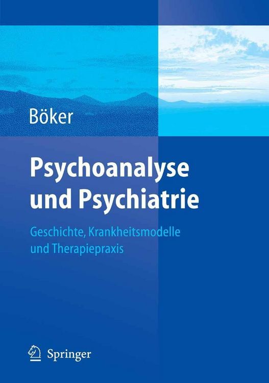 Produktbild: Psychoanalyse und Psychiatrie