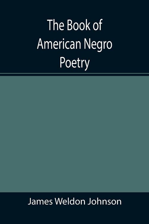 Produktbild: The Book of American Negro Poetry