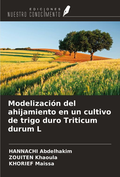 Produktbild: Modelizaci&oacute;n del ahijamiento en un cultivo de trigo duro Triticum durum L