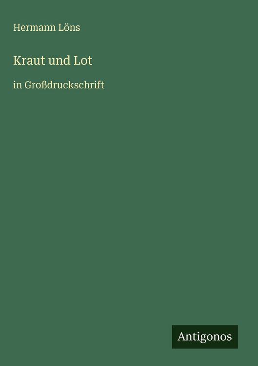Produktbild: Kraut und Lot