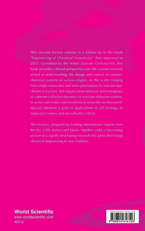 Produktbild: Engineering Of Chemical Complexity Ii